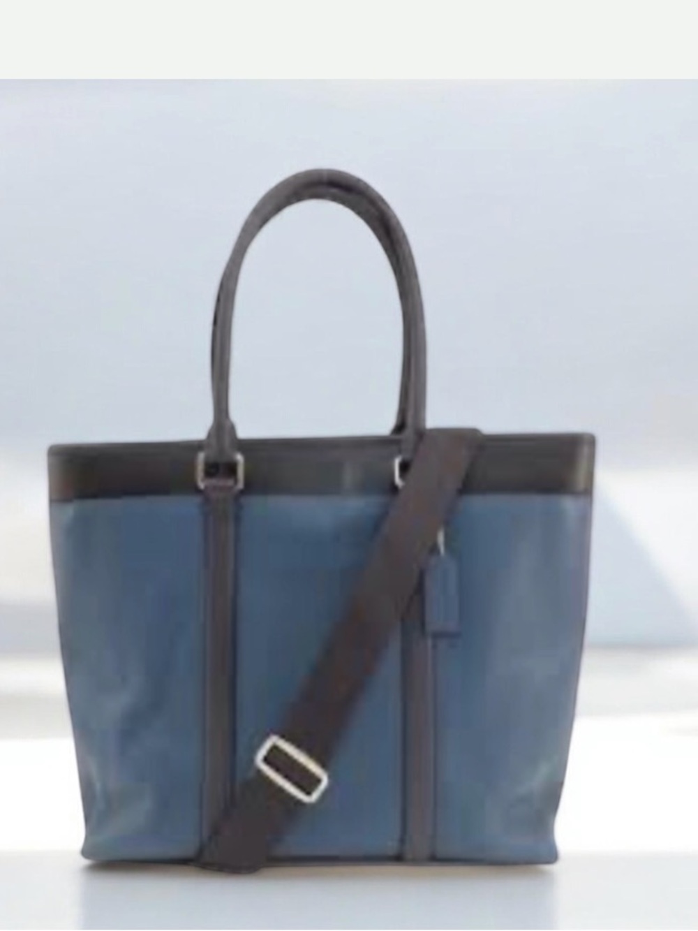 COACH Colour Blocked Business Shoulder Crossbody Tote Size H12.5’ XW15’X…
